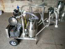 Affordable household mobile vacuum milking machine 13589586178 milk sheep mobile milking machine