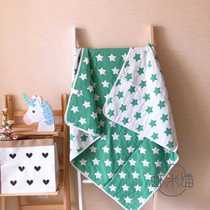 (Flush) Shrimp Rice Cat Six Floors 80 Strands Untwisted Yarn Boy Quilt by baby pure cotton cover by baby bath towels