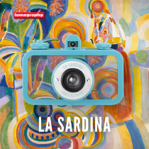 La Sardina Canned Sardine 135 Film Camera with Flash Lomography LOMO