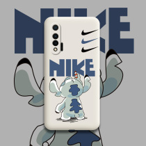 Small monster Huawei nova6 mobile phone shell 5g version liquid silicone nova6se softshell anti-fall full package lens male and female new suitable for lovers internet red tides Inwind cartoon personality creativity