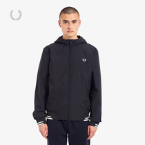 FRED PERRY mens jacket 2021 summer new casual British wheat ear embroidery top trend J7500