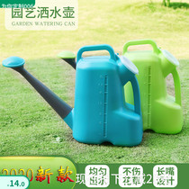 Plastic big sprinkler water bottle watering pot pot shower water watering can long mouth gardening watering can small shower