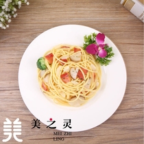 New custom simulation bacon pasta pasta food food model fake dish sample photography props display