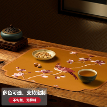 Hua Mantan Shengting new Chinese placemats Western placemats tableware mats non-slip pokmat household coffee table coasters