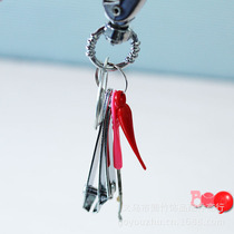 Confort Fingernail Cut Button Key Buckle With Dig Ear Spook Manufacturer Direct Sales Liter Drill Crazy Dump 