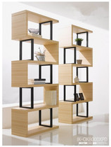 Product display container shelf locker office book kitchen storage cabinet partition display case boutique display rack