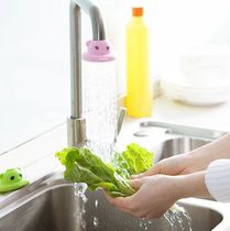 Cute faucet splash-proof shower tap water filter kitchen water filter nozzle creative filter water saver