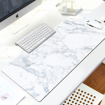 Mouse pad oversized office notebook keyboard pad can wood grain marble home table pad writing table mat ins tide