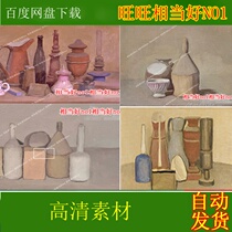 George Morandi Morandi high-definition oil painting Jingyi Wind scape Photo material spray painted pictures 93 amplitude 1 71G1K