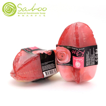 Thailand imported Saboo handmade soap wash face cleansing oil control bath soap loofah natural essence oil soap soap