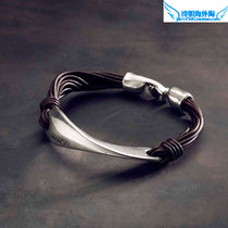 Flash clearance minimalist cowhide bracelet Spanish handmade UNOde50 mens bracelet womens special