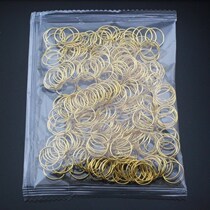 Small lighting hanging ring bright silver accessories link ring golden crystal stainless steel lamp accessories home lamp hanging decoration