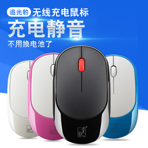 Chasing Light Leopard 360 wireless rechargeable silent silent mouse 4D laptop Office business desktop Home game Male and female students universal USB mouse
