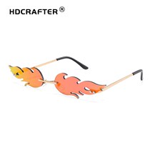 Flame Sunglasses Sunshade glasses glasses for men and women