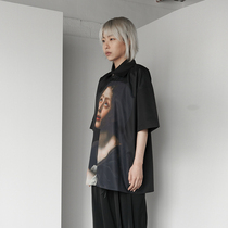 The Dirty Collection 4 0 Creator big print street loose short sleeve shirt