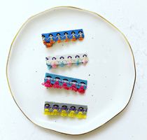 NIONIO STUDIO Embroidered Princess Kids Clip