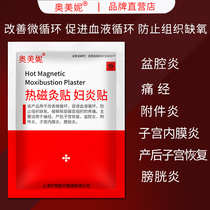 Medical hot compress paste womens inflammation paste hot magnetic paste warm palace paste postpartum aunt cystitis dysmenorrhea pelvic inflammation attachment inflammation paste