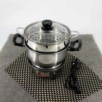 Student split small electric pot Personal fat cow electric hot pot Household plug-in small electric steamer Cooking multi-purpose thickening