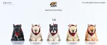 Spot JXK 1 6 Decadent Dog JXK045 French Bulldog Scarf Animal Model GK Pet Ornament