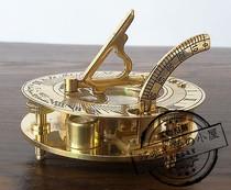 Antique compass brass sundial compass style nautical nautical West London gift ornaments retro