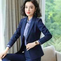 Gas professional suit suit suit autumn new female college student interview costume lady fashion suit work clothes