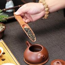 Tea spoon Tea shovel spoon Ebony Rosewood Tea ceremony Kung Fu tea accessories Zero matching tea needle knife clip Coaster frame Six gentlemen