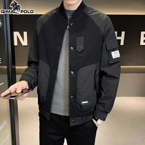 Paul Spring Clothing Mens Jacket 2022 New Thickened Baseball Suit Knit Trends Two Cotton Early Spring Casual Jackets