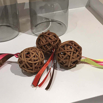 Catsle cat keeper Castle Vine chic pussy cat teasing cat toy ball teasing cat ball 5CM vines to catch a bite