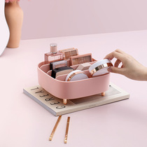 Eye shadow disc storage box air cushion powder desktop storage box lipstick makeup rack cosmetics finishing small box