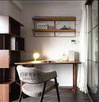 Nordic style creative wall shelf partition wall word shelf Hanging wall bookshelf ins explosion decoration