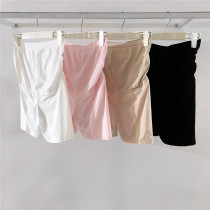 Pregnancy colour 2020 Summer pregnant woman 100 lap pure colour Modell cotton without scar Totbelly safety pants YWK892008