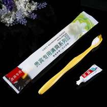 Guest House Hotel Disposable Toiletries Hotels Home Soft Hair Toothpaste Toothbrushes Two-in-one Dental Tool Suit