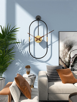 Hanging clock Living room Home Fashion upscale 2021 New modern minimalist timepiece hanging wall wall-mounted clock free of hanging wall