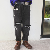 (broken size pick-up does not support the return of boys jeans 2020 autumn children Korean version of old pants boys