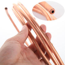 Air conditioning copper 3 heat dissipation pipe copper pipe 1220mm capillary 10 pipe copper 84 water cooling connection refrigeration 6 discs