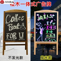 Creative painting board led publicity commercial shop door billboard display stand nail floor opening Board