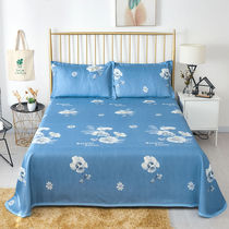 Machine washable summer ice silk cool Schiffo flowers Three sets of folding mats 1 5 Home 2 0 Dormitory Suck sweat and breathable
