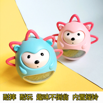 Baby tumbler baby calming Bell Bell early education educational toy resistant to fall 3-6-12 months nodding hedgehog