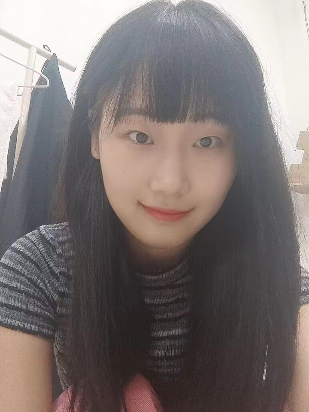 真我黑长直漫画齐刘海假发套 全真发整顶设计 自然隐形无痕贴合 长发飘逸顺滑