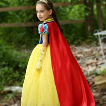 Skirt childrens long hair wind Wang Mo Ye Luoli dress Cinderella gimmick fairy tale dress