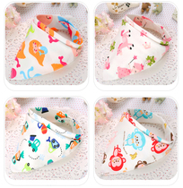 Baby cotton saliva towel single shot does not send