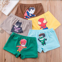 Four-pack childrens underwear mens boxer boys cotton boxer pants baby boy childrens shorts