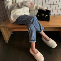 Autumn pregnant women pants Spring and Autumn wear fashion Harlan daddy pants loose underbelly jeans thin ankle-length pants
