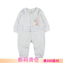 Milo bear M5H5996D happy little partner full open dress spring and autumn baby front buckle ha clothes long climbing suit