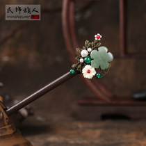 Ancient costume jewelry handmade classical hairpin female national style ancient style hair accessories hair Wood hairpin factory direct sales