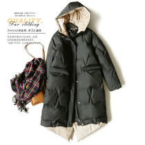 Advanced sense goose down jacket women 2021 new autumn and winter explosion extremely cold warm and thin long