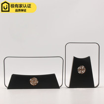 New Chinese modern creative metal flower ornaments Model room Hotel living room TV cabinet Study soft decoration