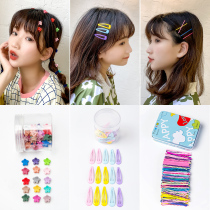 South Korea one-line clip bangs clip candy color Hyuna with clip edge clip headdress small hairpin girl hair clip