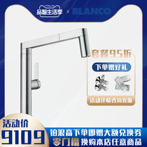 Domestic spot platinum wave high blanco new kitchen pull stainless steel faucet PANERA-S 521547