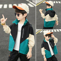 Childrens clothing boys autumn coat 2021 New Chinese children spring autumn coat foreign style baseball uniform
